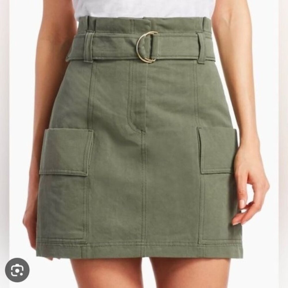 A.L.C. Belted Cargo Skirt Size 8 Womens